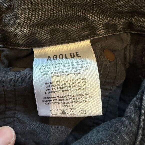 AGOLDE 90s jean - size 22 - Picture 9 of 10